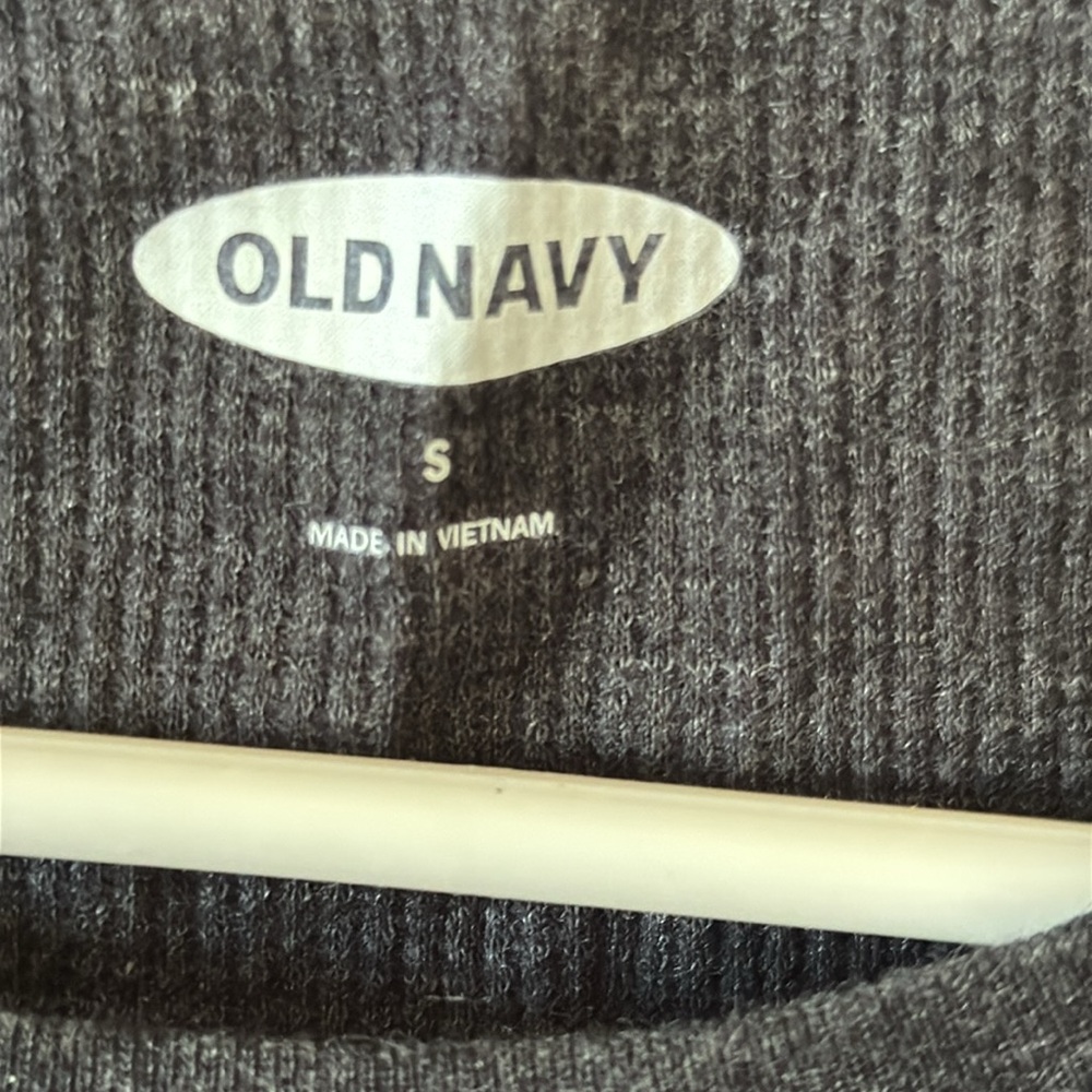 Dark Grey Long Sleeve Top - Picture 3 of 9